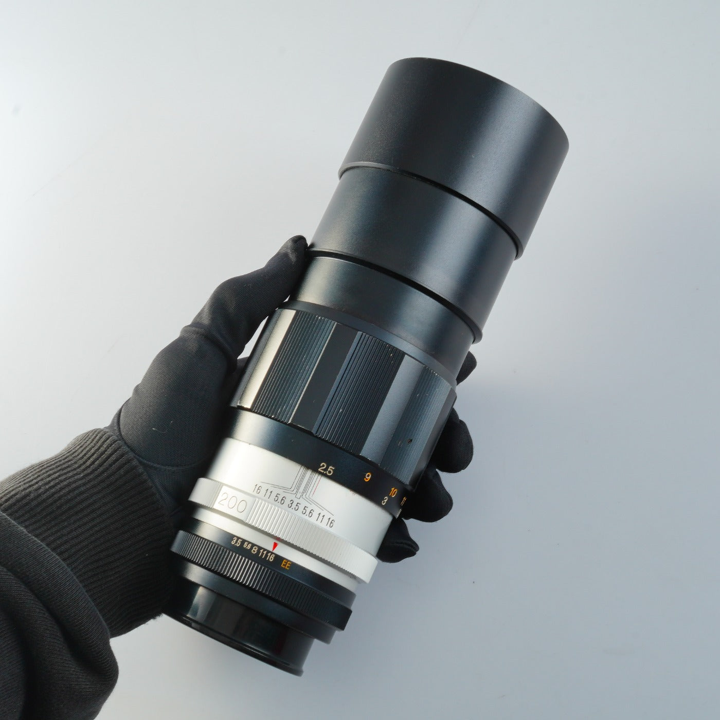 Konica Hexanon 200mm f/3.5 単焦点レンズ