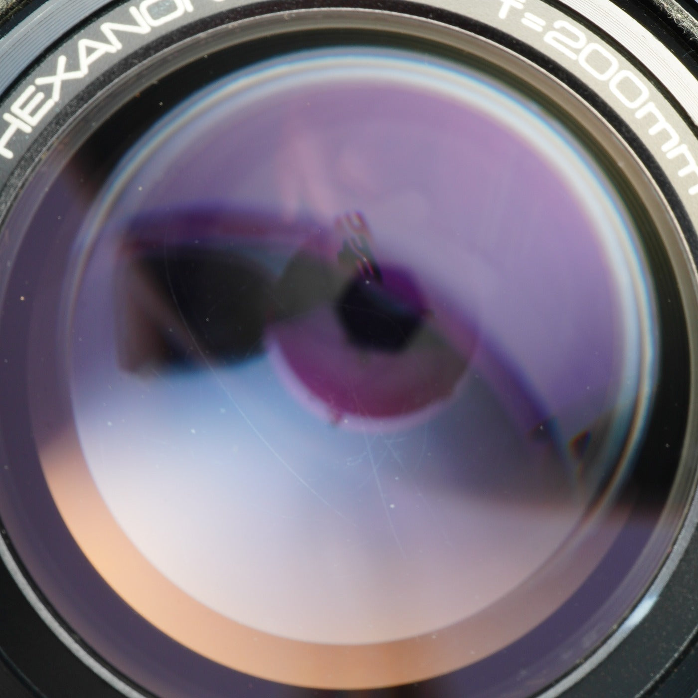 Konica Hexanon 200mm f/3.5 単焦点レンズ