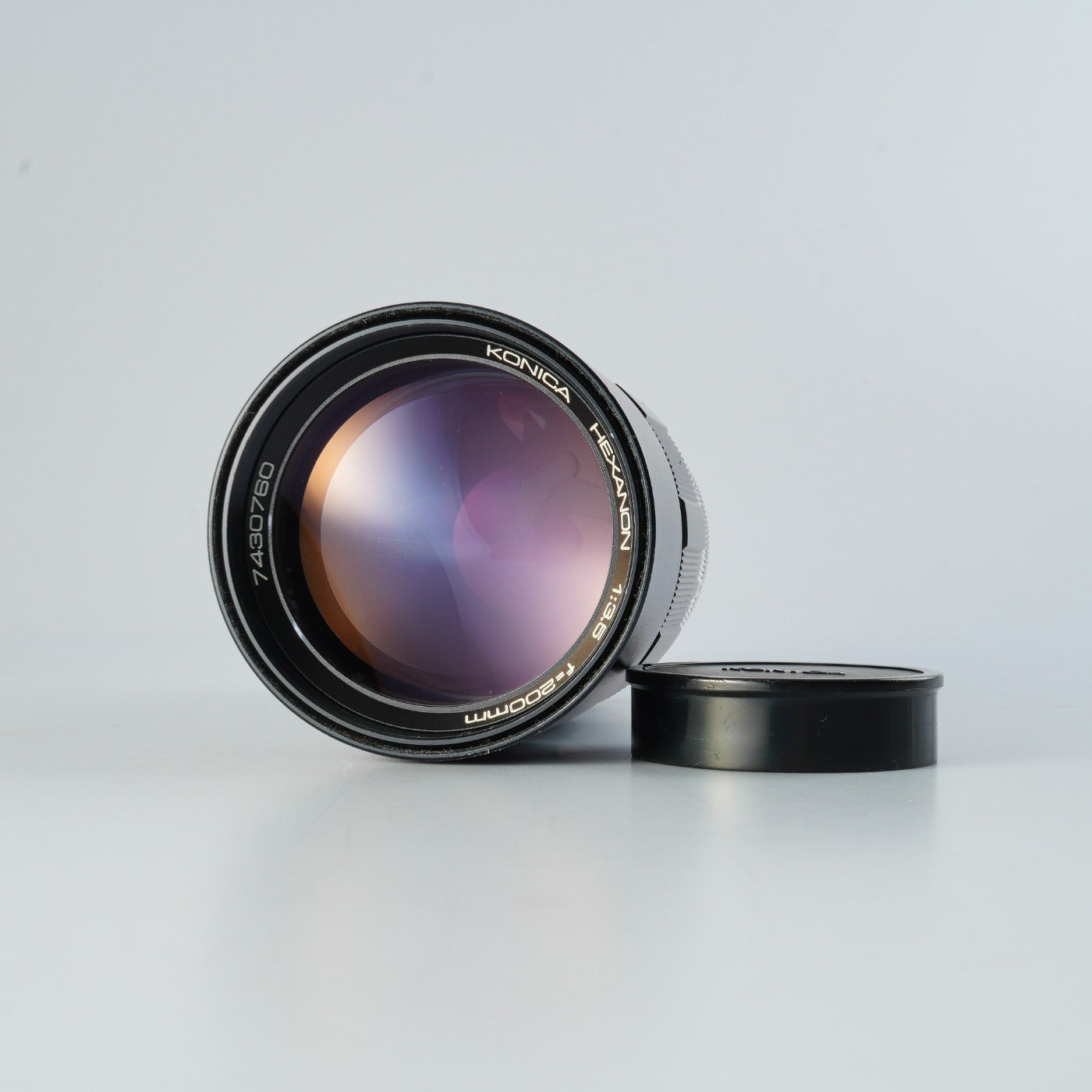 Konica Hexanon 200mm f/3.5 単焦点レンズ