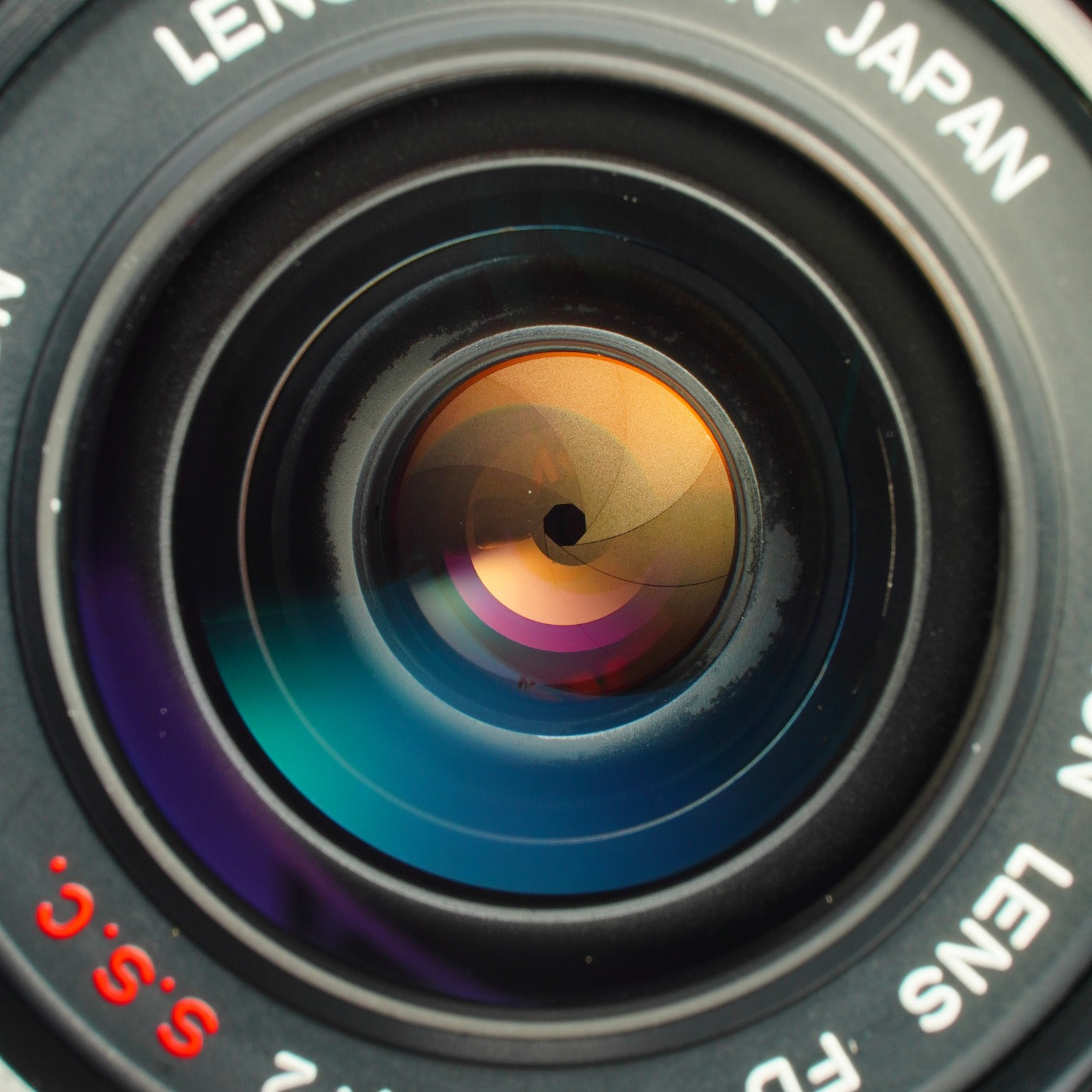 Canon FD 35mm F/2 S.S.C Cooncave"A" 単焦点レンズ