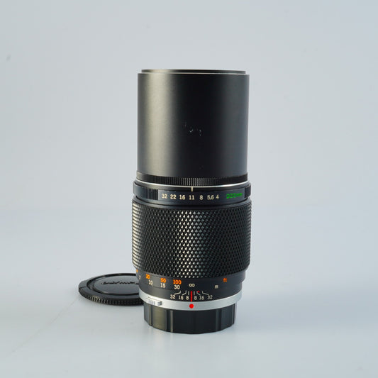 OLYMPUS OM-SYSTEM E.ZUIKO AUTO-T 200mm F/4 単焦点レンズ