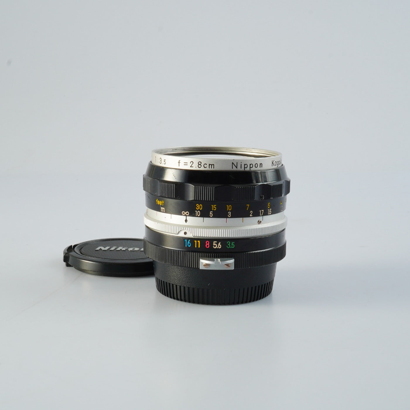 Nikon 非Ai NIKKOR-H Auto 2.8cm 28mm F/3.5 単焦点レンズ