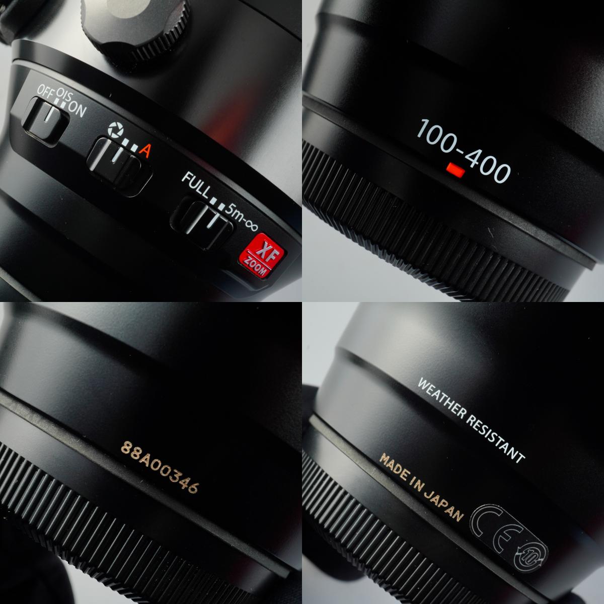 FUJIFILM XF 100-400mm F/4.5-5.6 R LM OIS WR ズームレンズ