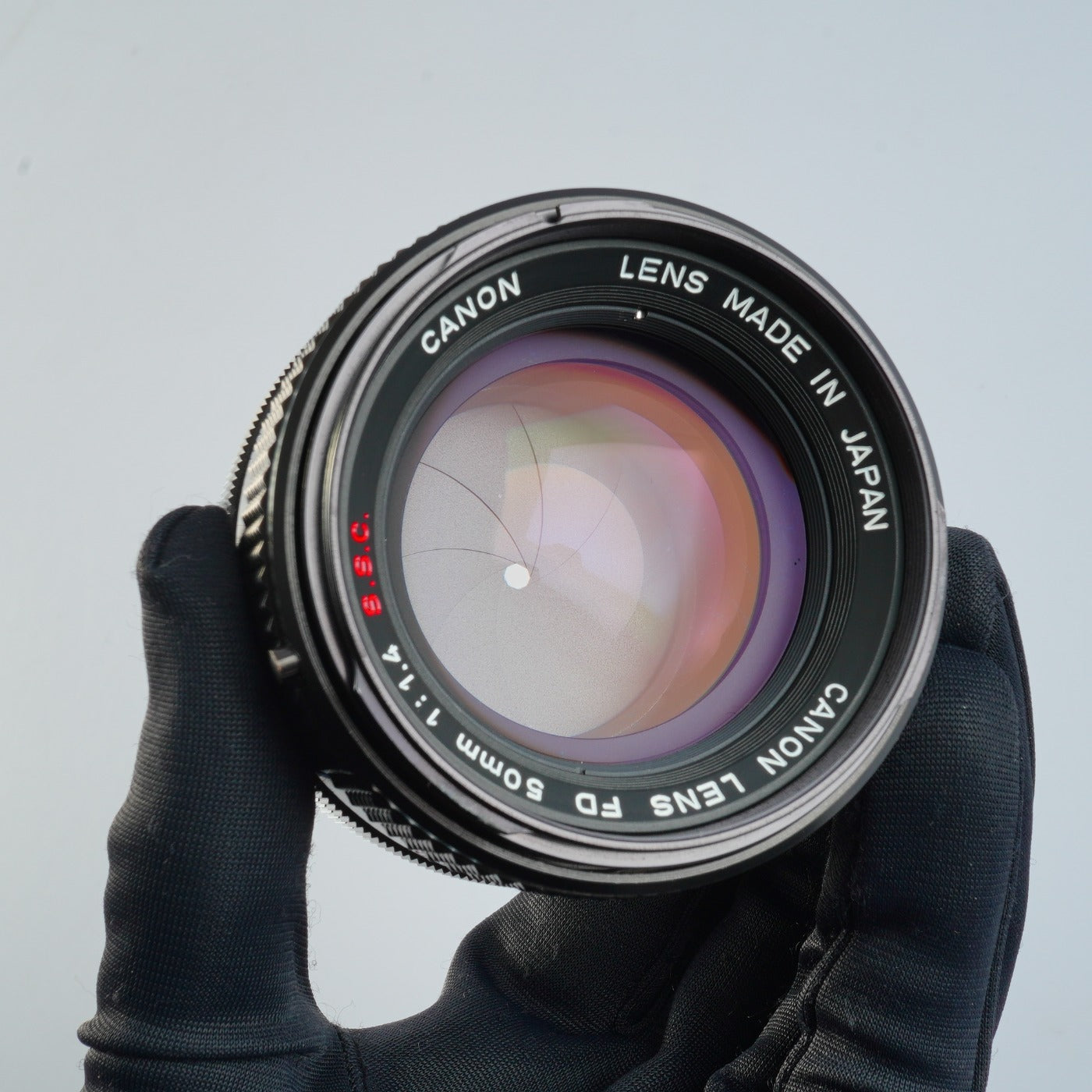 【CLA’d】 Canon AE-1 Program Black + FD 50mm F/1.4 S.S.C. MF フィルム一眼レフカメラ