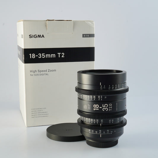 SIGMA 18-35mm T2 High-Speed Zoom for Canon EF (Canon EF用) ズームレンズ