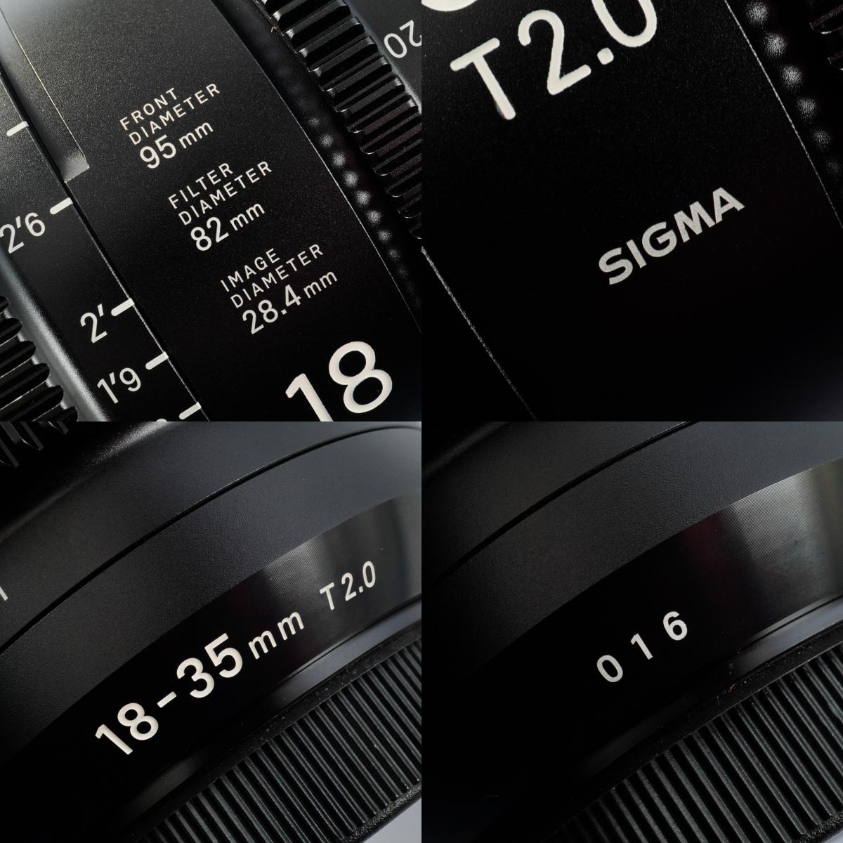 SIGMA 18-35mm T2 High-Speed Zoom for Canon EF (Canon EF用) ズームレンズ