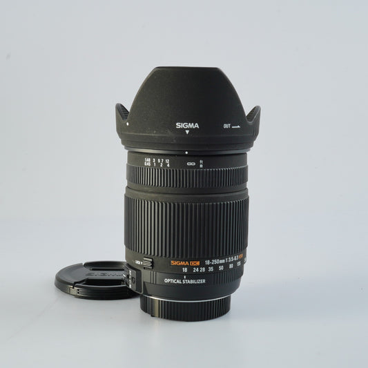 SIGMA 18-250mm F/3.5-6.3 DC OS HSM (Nikon F用) ズームレンズ