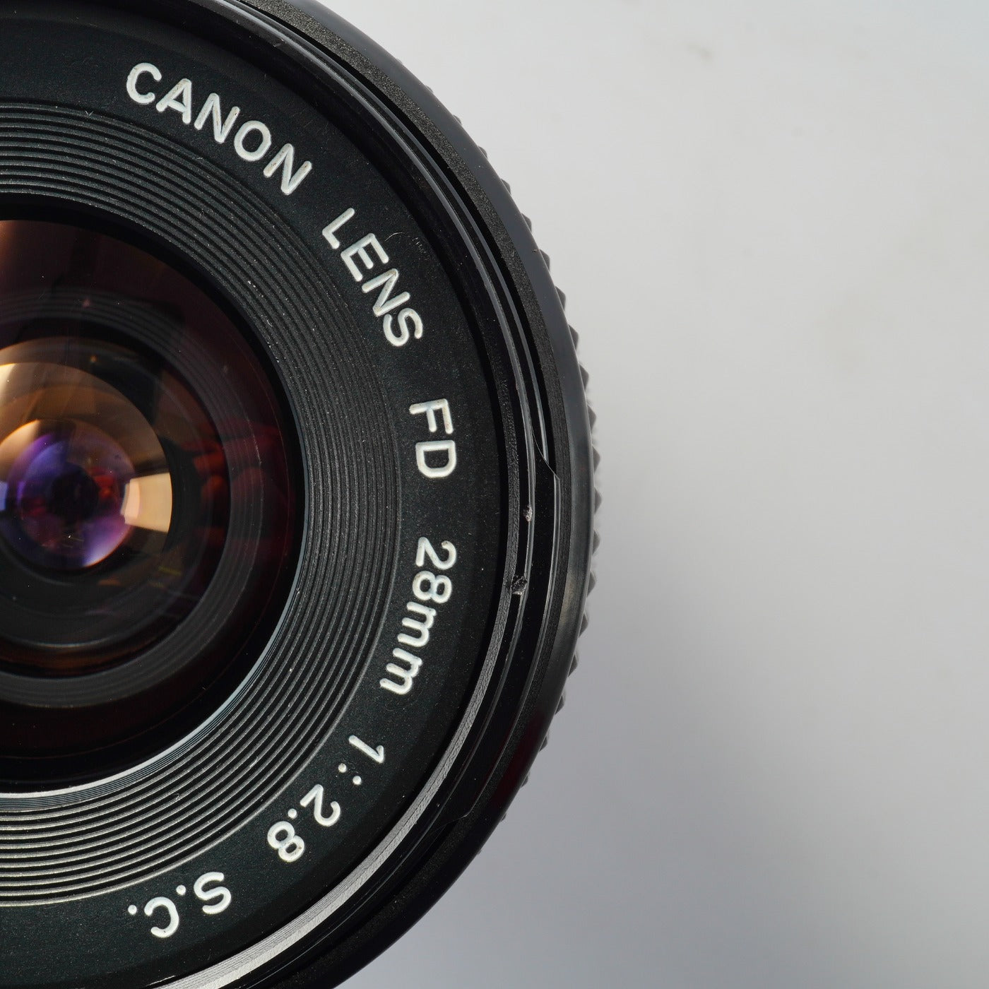 Canon FD 28mm F/2.8 S.C. 単焦点レンズ
