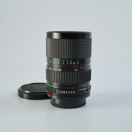Canon FD 35-70mm F/4 ズームレンズ