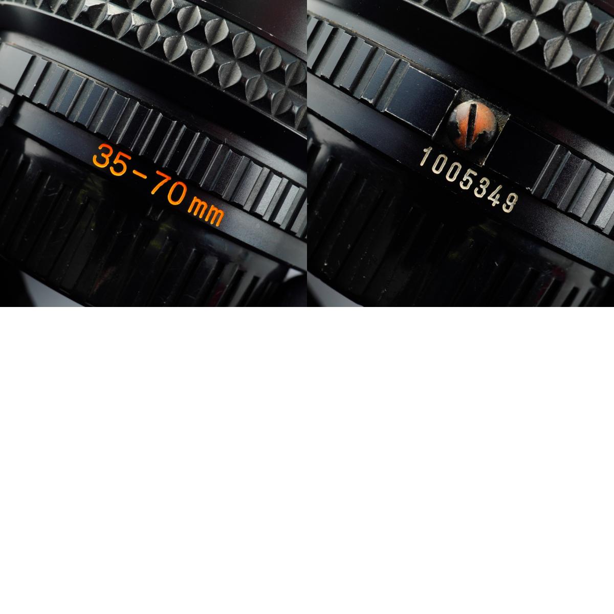 MINOLTA MD ZOOM ROKKOR 35-70mm F/3.5 ズームレンズ