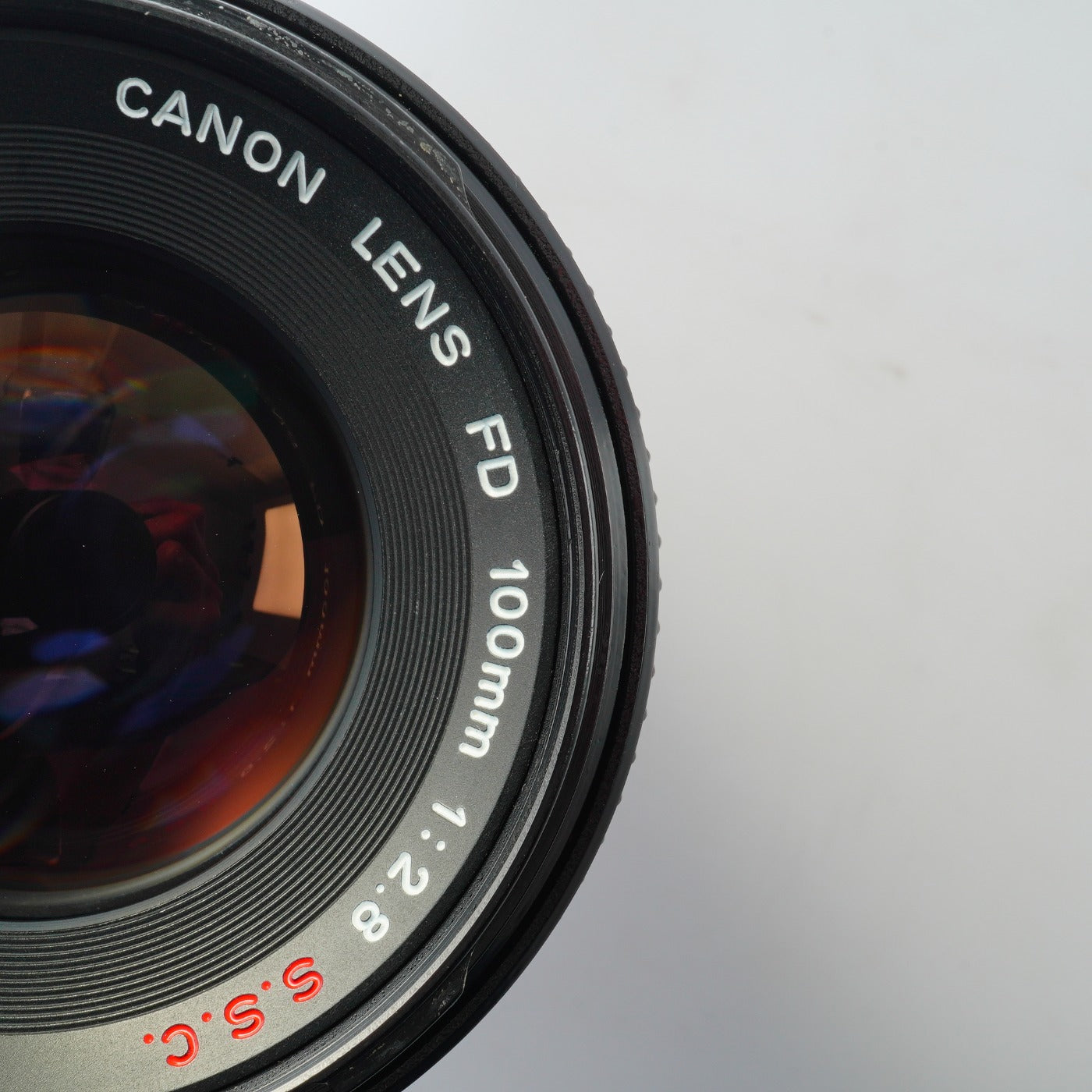 Canon FD 100mm F/2.8 S.S.C. 単焦点レンズ