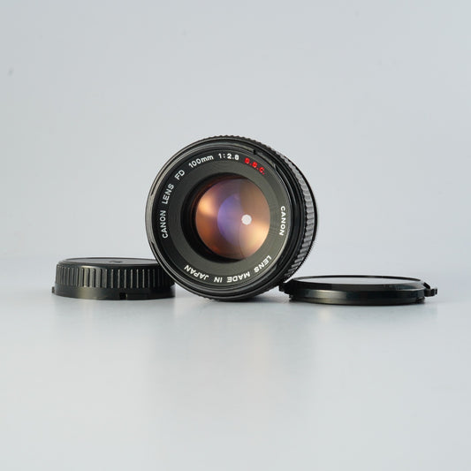 Canon FD 100mm F/2.8 S.S.C. 単焦点レンズ