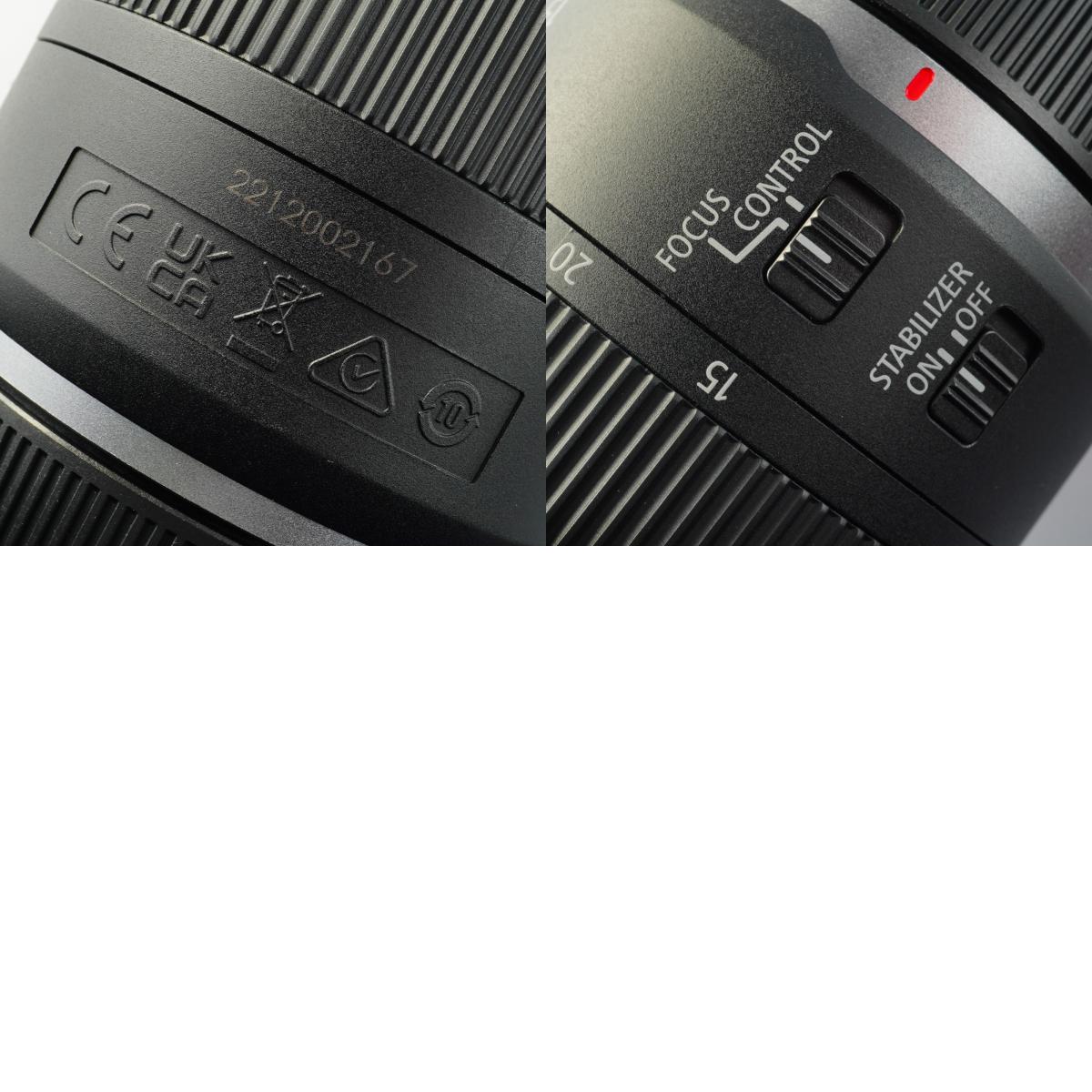 Canon RF15-30mm F/4.5-6.3 IS STM ズームレンズ