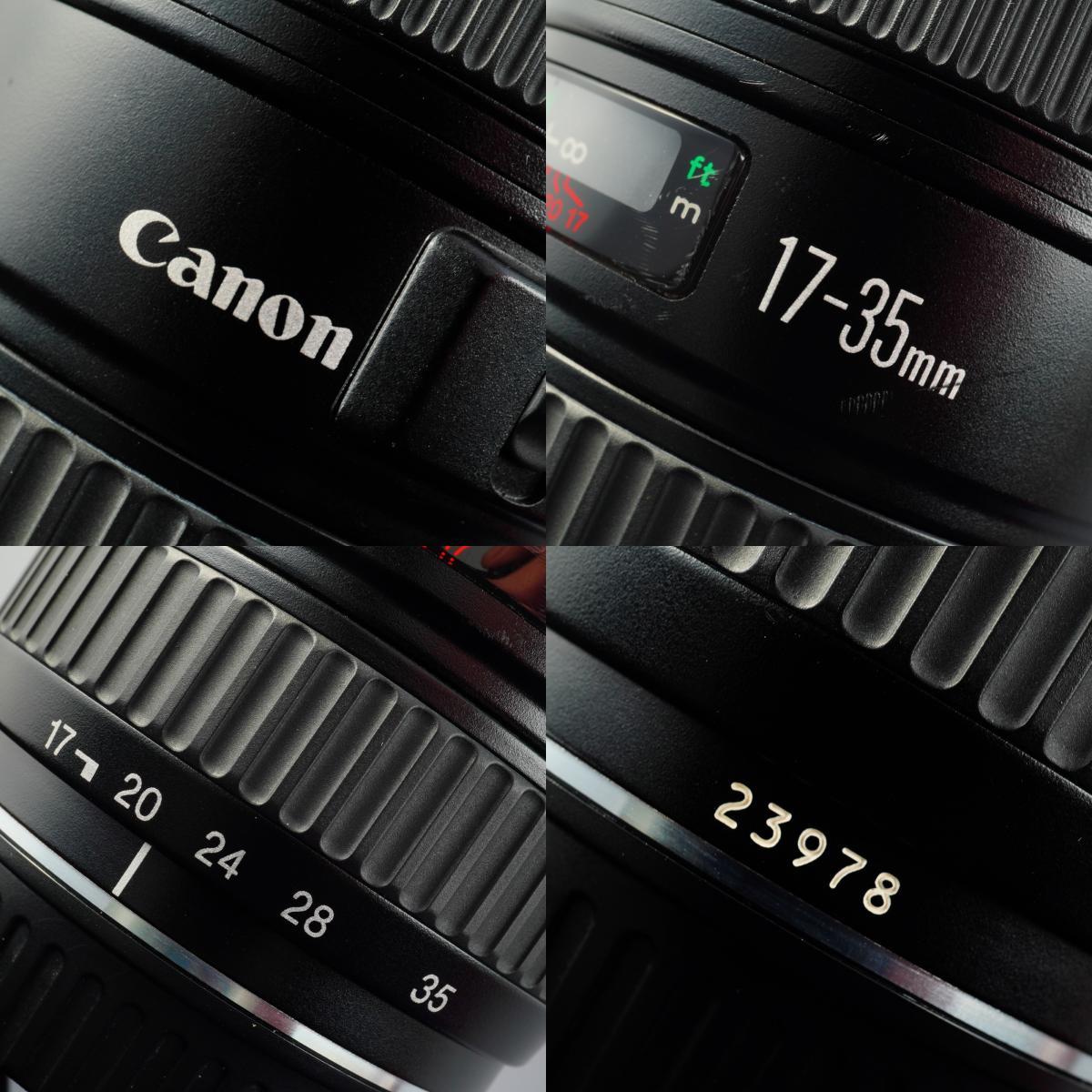 【ジャンク】 Canon EF 17-35mm F/2.8 L USM ズームレンズ