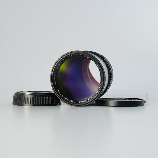 OLYMPUS OM-SYSTEM ZUIKO AUTO-T 200mm F/4 単焦点レンズ