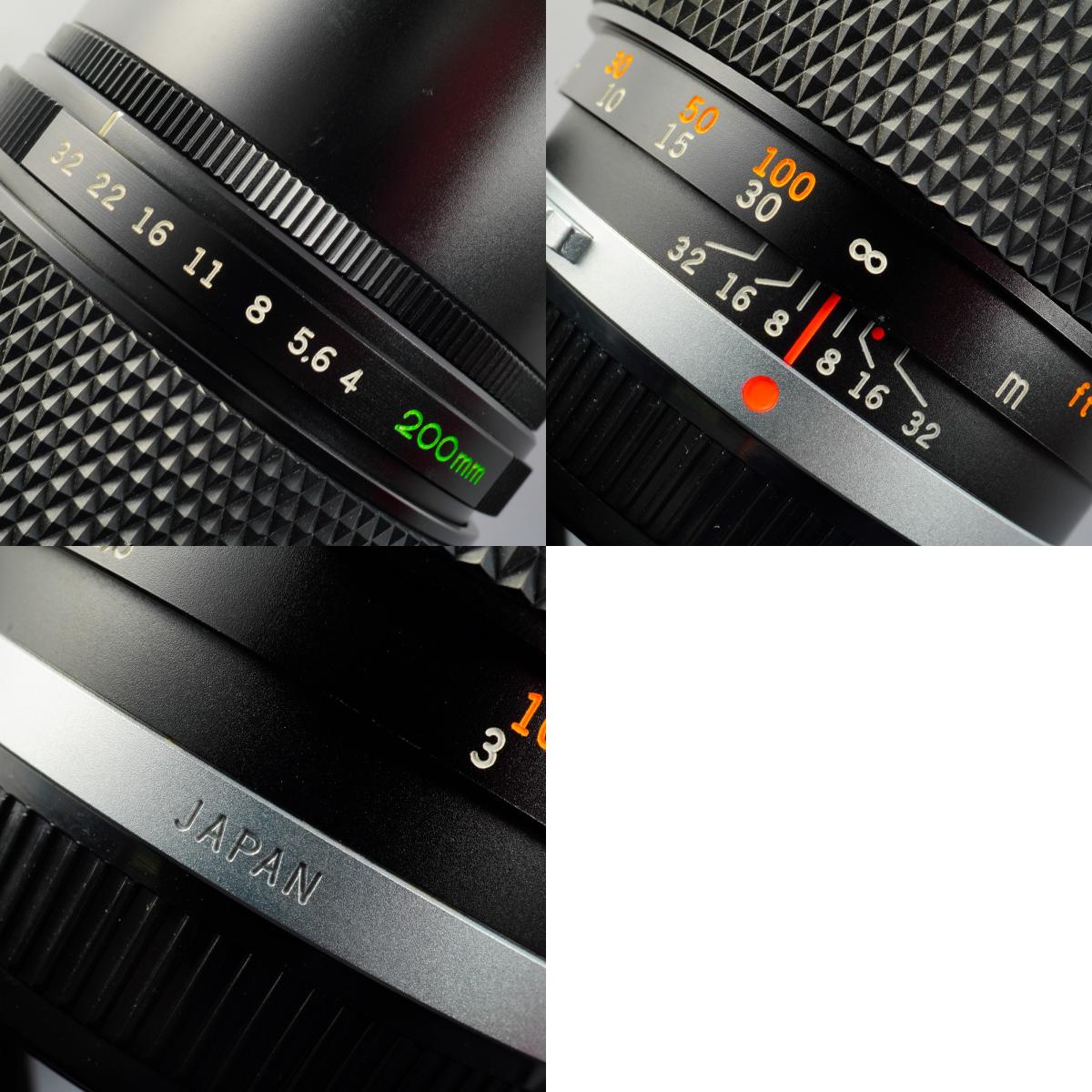 OLYMPUS OM-SYSTEM ZUIKO AUTO-T 200mm F/4 単焦点レンズ