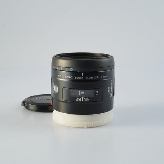 MINOLTA AF MACRO 50mm F/3.5 マクロレンズ