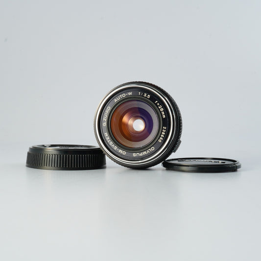 OLYMPUS OM-SYSTEM G.ZUIKO AUTO-W 28mm F/3.5 単焦点レンズ