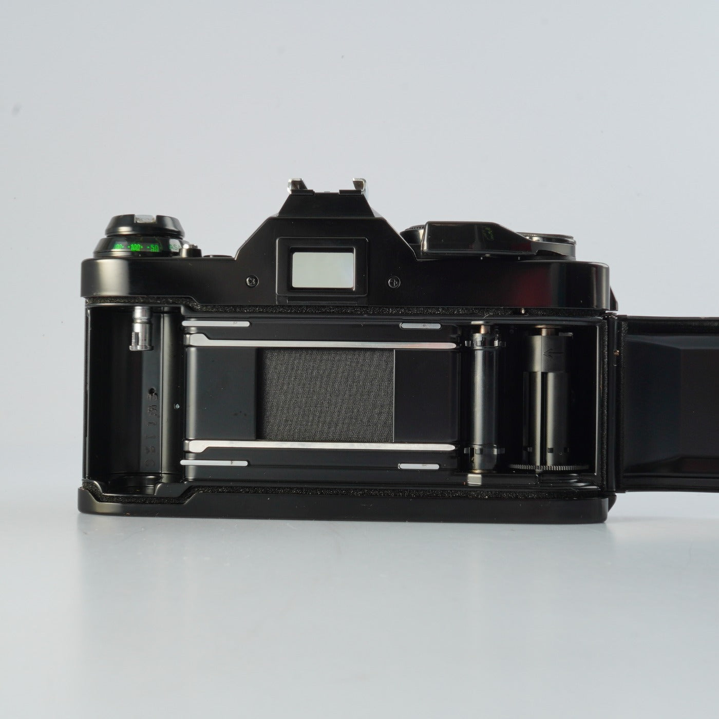 【CLA’d】 Canon AE-1 Program Black + FD 50mm F/1.4 S.S.C. MF フィルム一眼レフカメラ