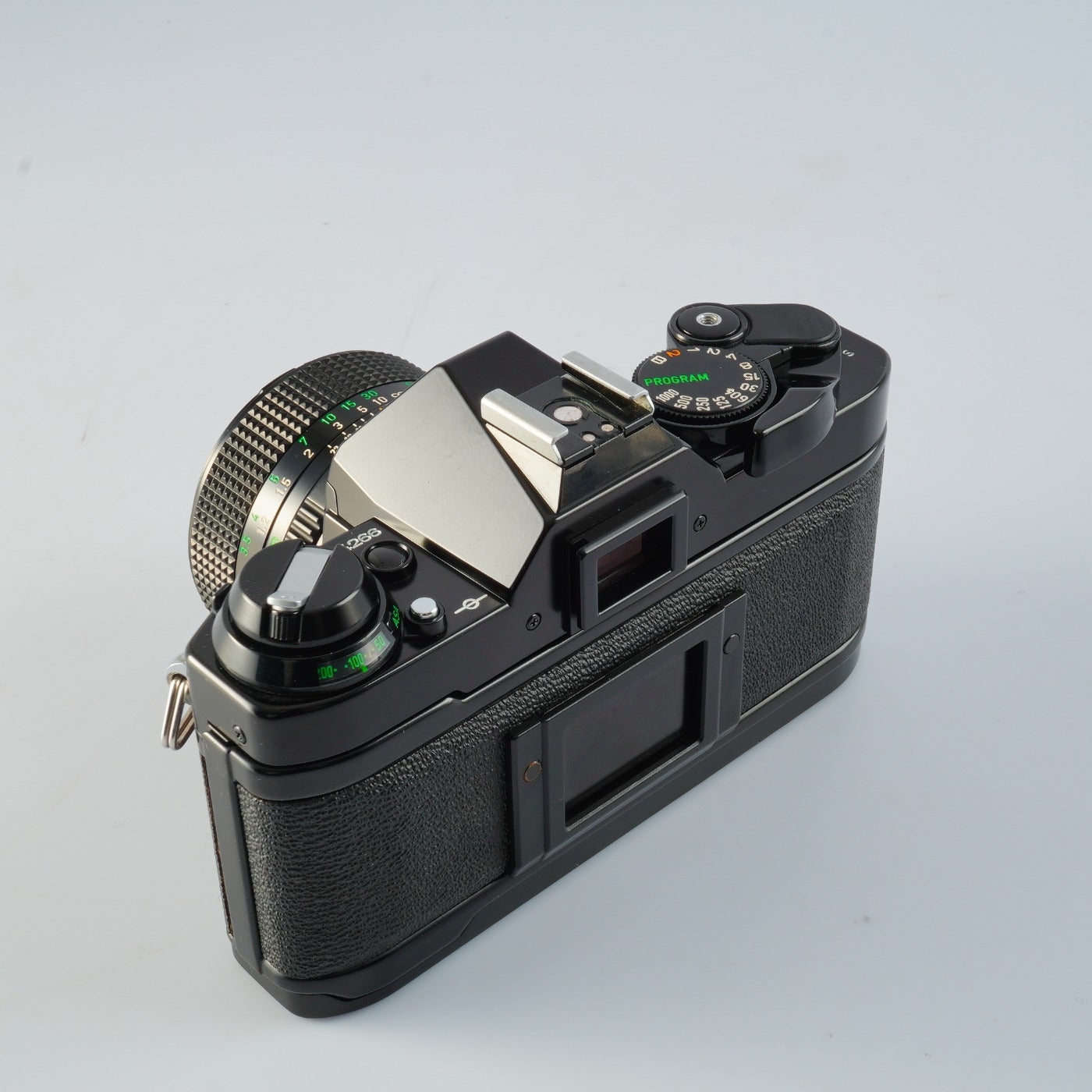 【CLA’d】 Canon AE-1 Program Black + NEW FD 50mm F/1.4 MF フィルム一眼レフカメラ