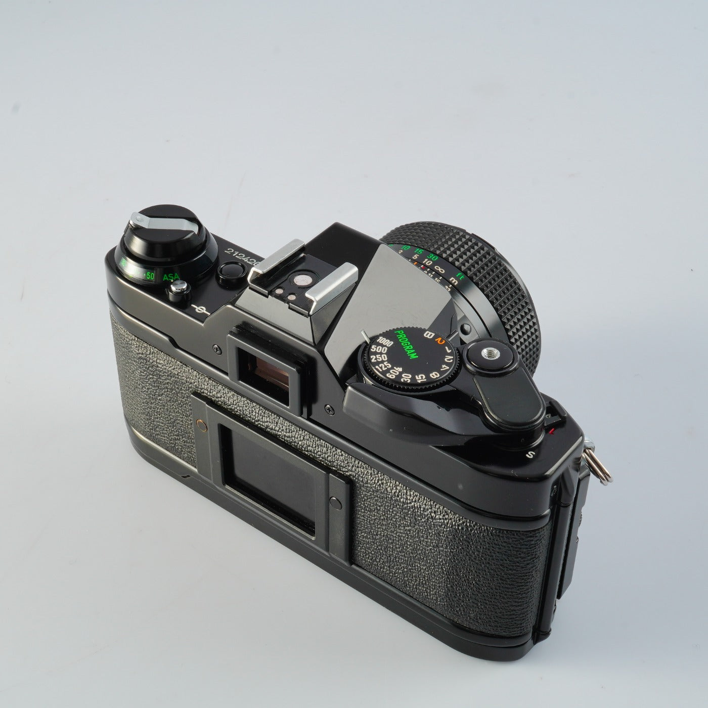 【CLA’d】 Canon AE-1 Program Black + NEW FD 50mm F/1.4 MF フィルム一眼レフカメラ