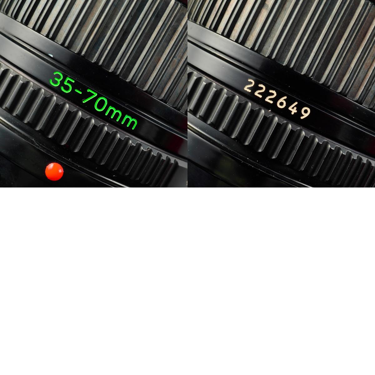 Canon FD 35-70mm F/4 ズームレンズ