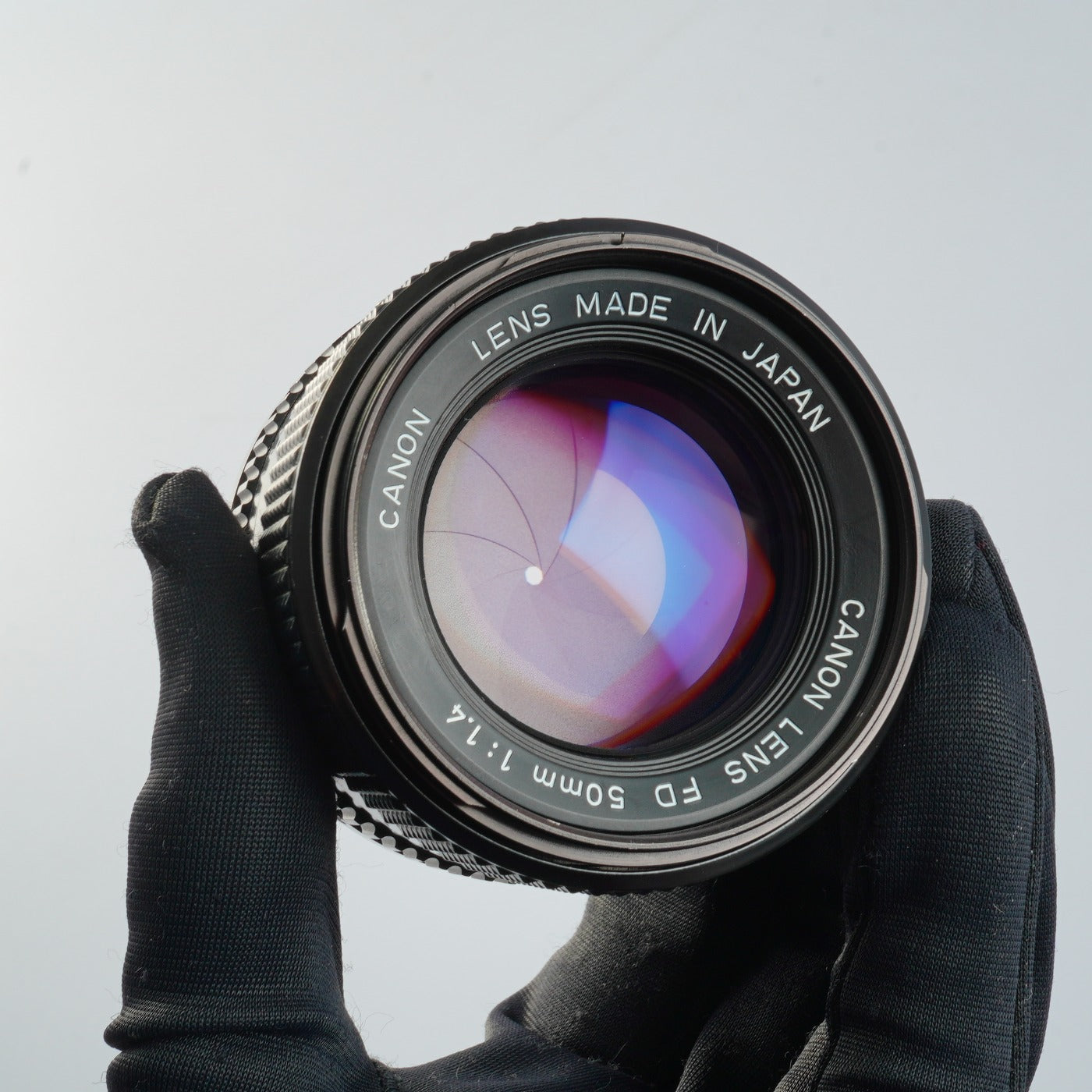 【CLA’d】 Canon AE-1 Program Black + NEW FD 50mm F/1.4 MF フィルム一眼レフカメラ