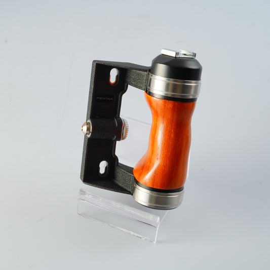 Asahi PENTAX 6x7 67 Natural Wood Hand Grip 中判フィルムカメラ