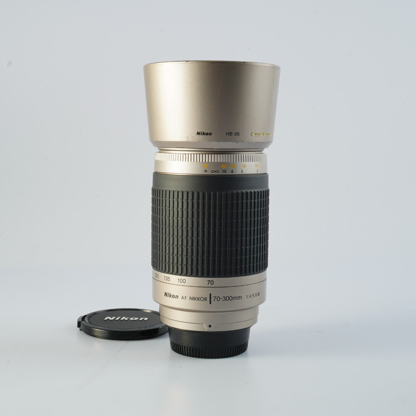 Nikon AF NIKKOR 70-300mm F/4-5.6 G Silver ズームレンズ
