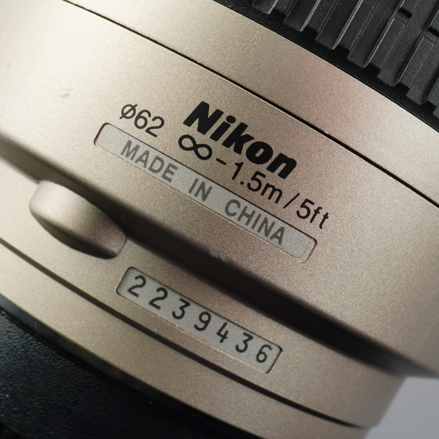 Nikon AF NIKKOR 70-300mm F/4-5.6 G Silver ズームレンズ