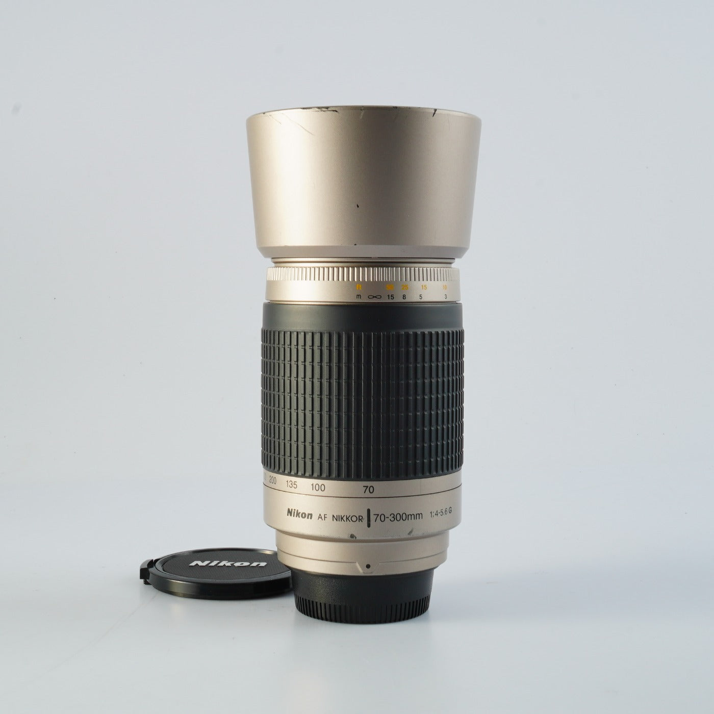 Nikon AF NIKKOR 70-300mm F/4-5.6 G Silver ズームレンズ