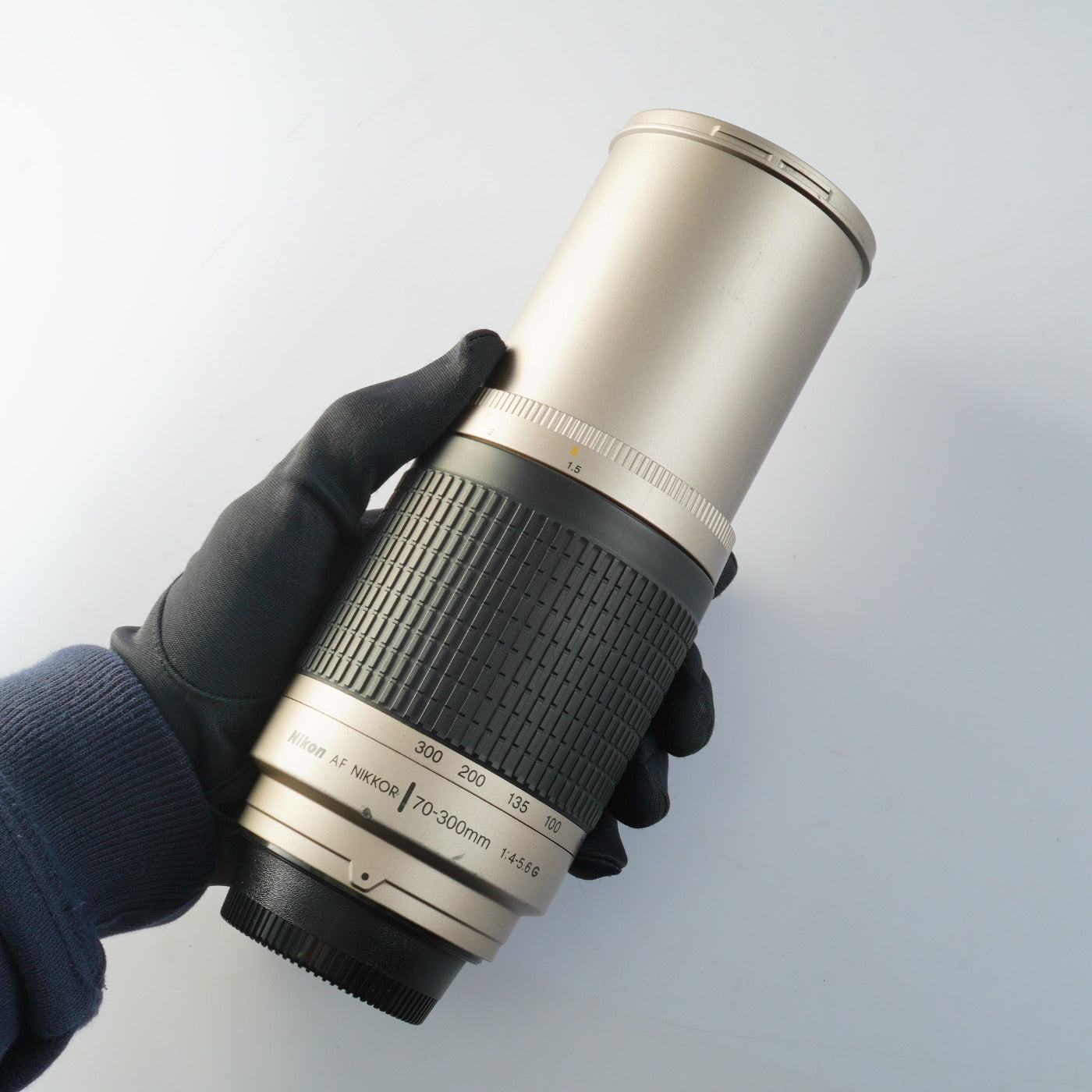 Nikon AF NIKKOR 70-300mm F/4-5.6 G Silver ズームレンズ