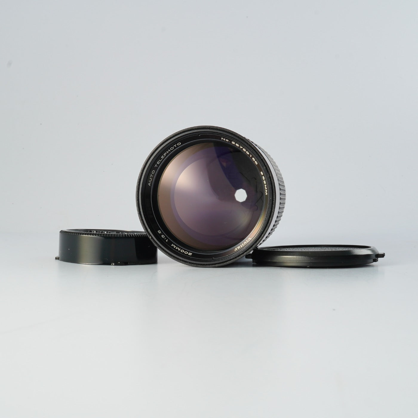 Vivitar 200mm F/3.5 Auto Telephoto for Canon FD 単焦点レンズ
