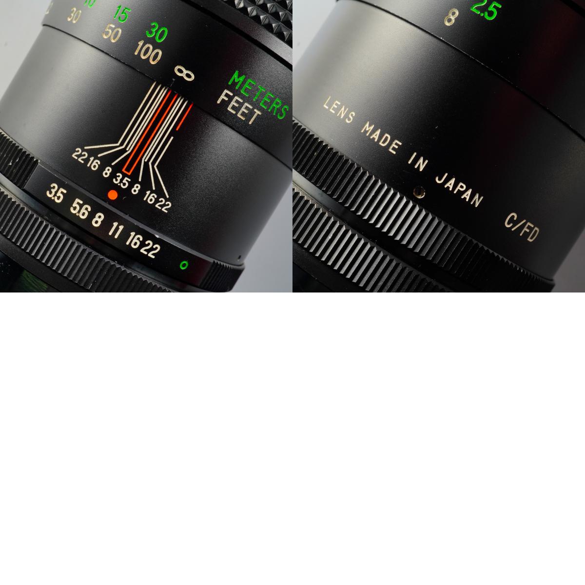 Vivitar 200mm F/3.5 Auto Telephoto for Canon FD 単焦点レンズ