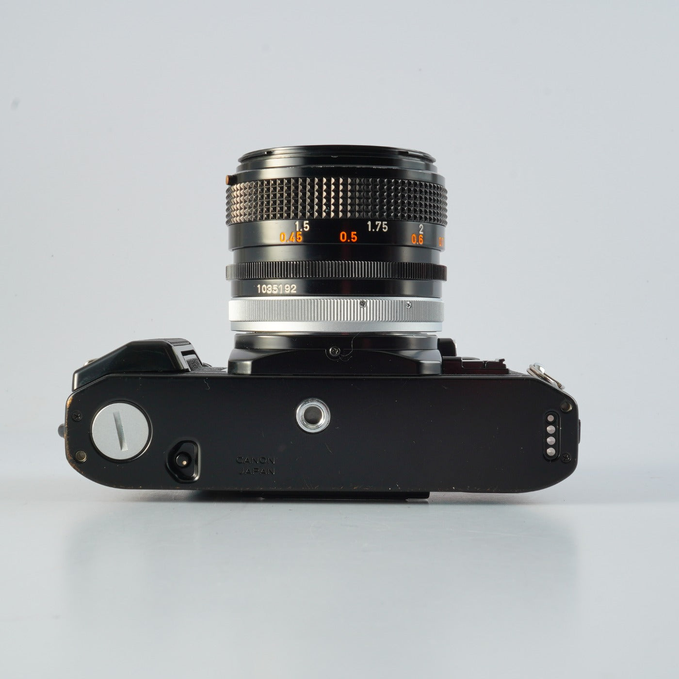 【CLA’d】 Canon AE-1 Program Black + FD 50mm F/1.4 S.S.C. MF フィルム一眼レフカメラ