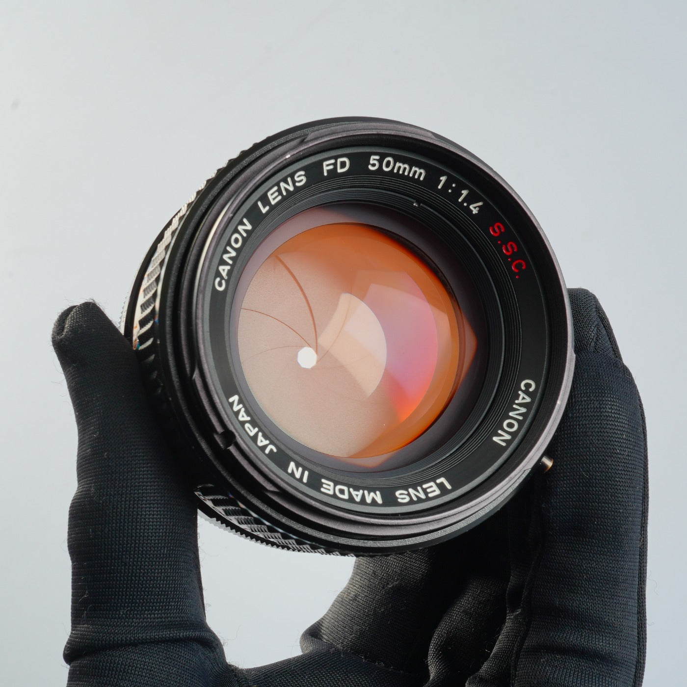 【CLA’d】 Canon AE-1 Program Black + FD 50mm F/1.4 S.S.C. MF フィルム一眼レフカメラ