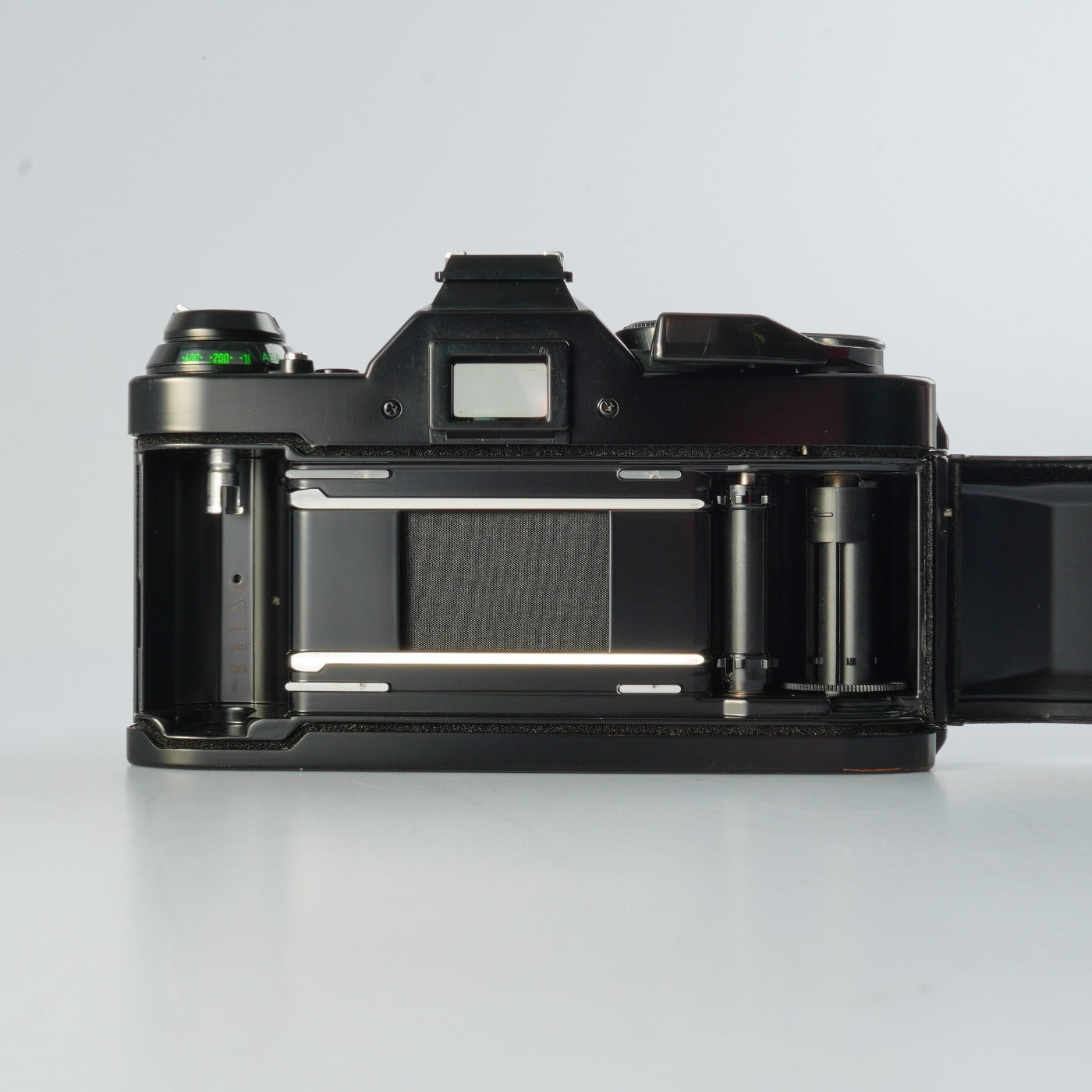 【CLA’d】 Canon AE-1 Program Black + FD 50mm F/1.4 S.S.C. MF フィルム一眼レフカメラ