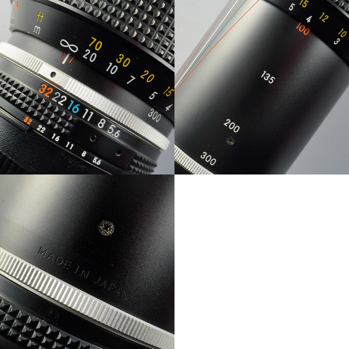 Nikon Ai-S Zoom-Nikkor 300mm F/5.6 ズームレンズ