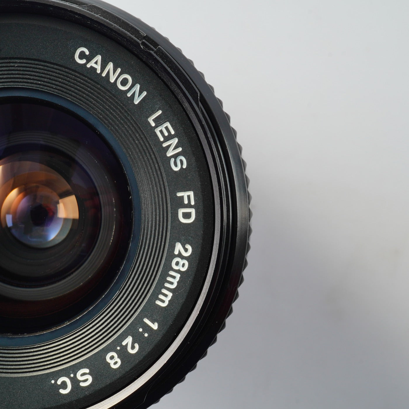 Canon FD 28mm F/2.8 S.C. 単焦点レンズ