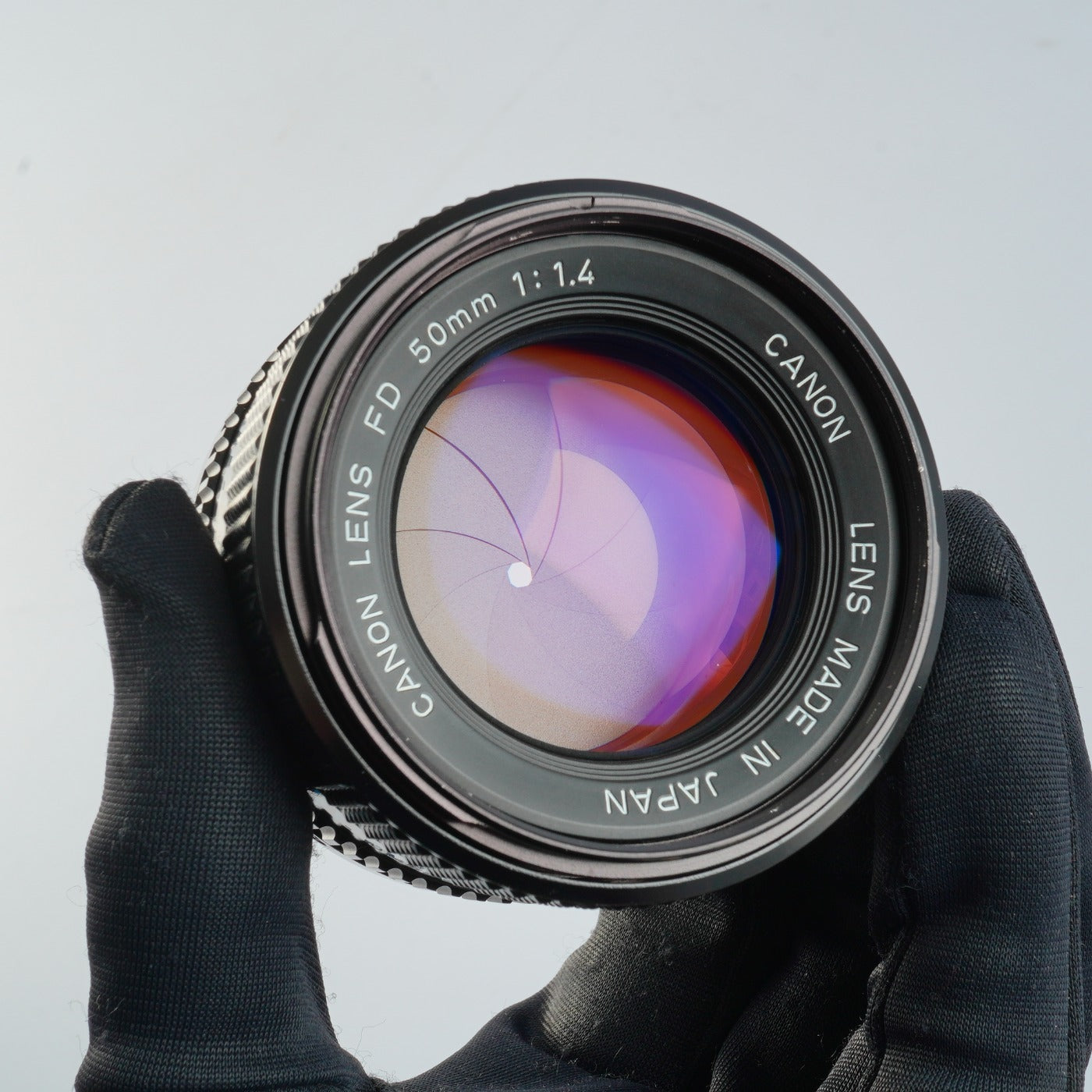 【CLA’d】 Canon AE-1 Program Black + New FD 50mm F/1.4 MF フィルム一眼レフカメラ