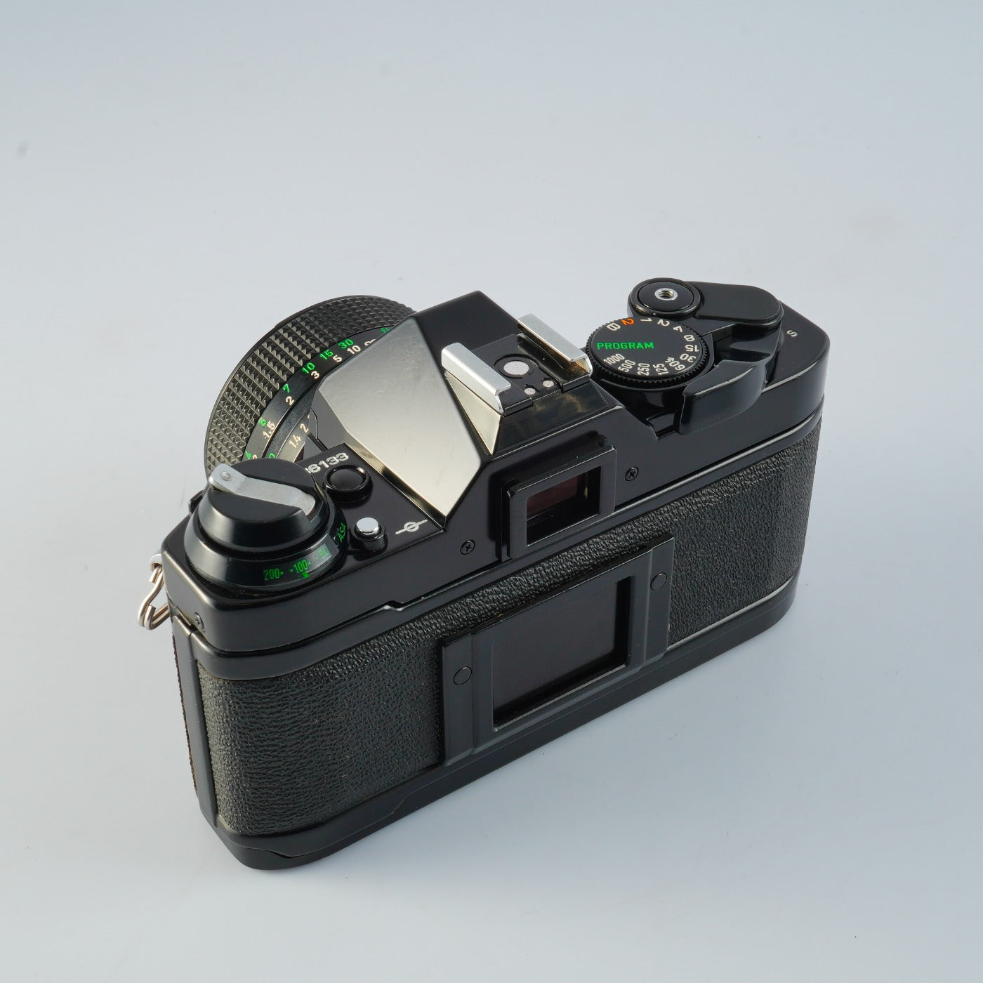 【CLA’d】 Canon AE-1 Program Black + New FD 50mm F/1.4 MF フィルム一眼レフカメラ