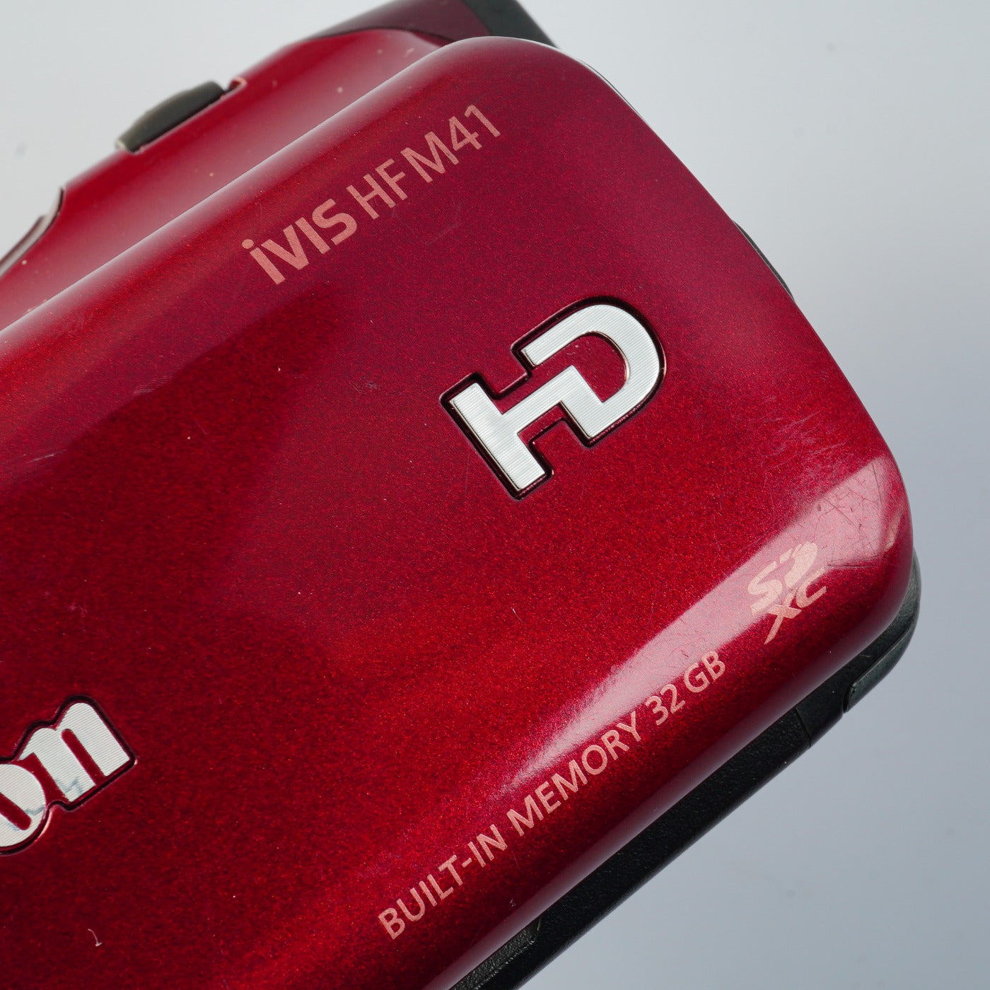 Canon iVIS HF M41 Red + SD 2GB ビデオカメラ