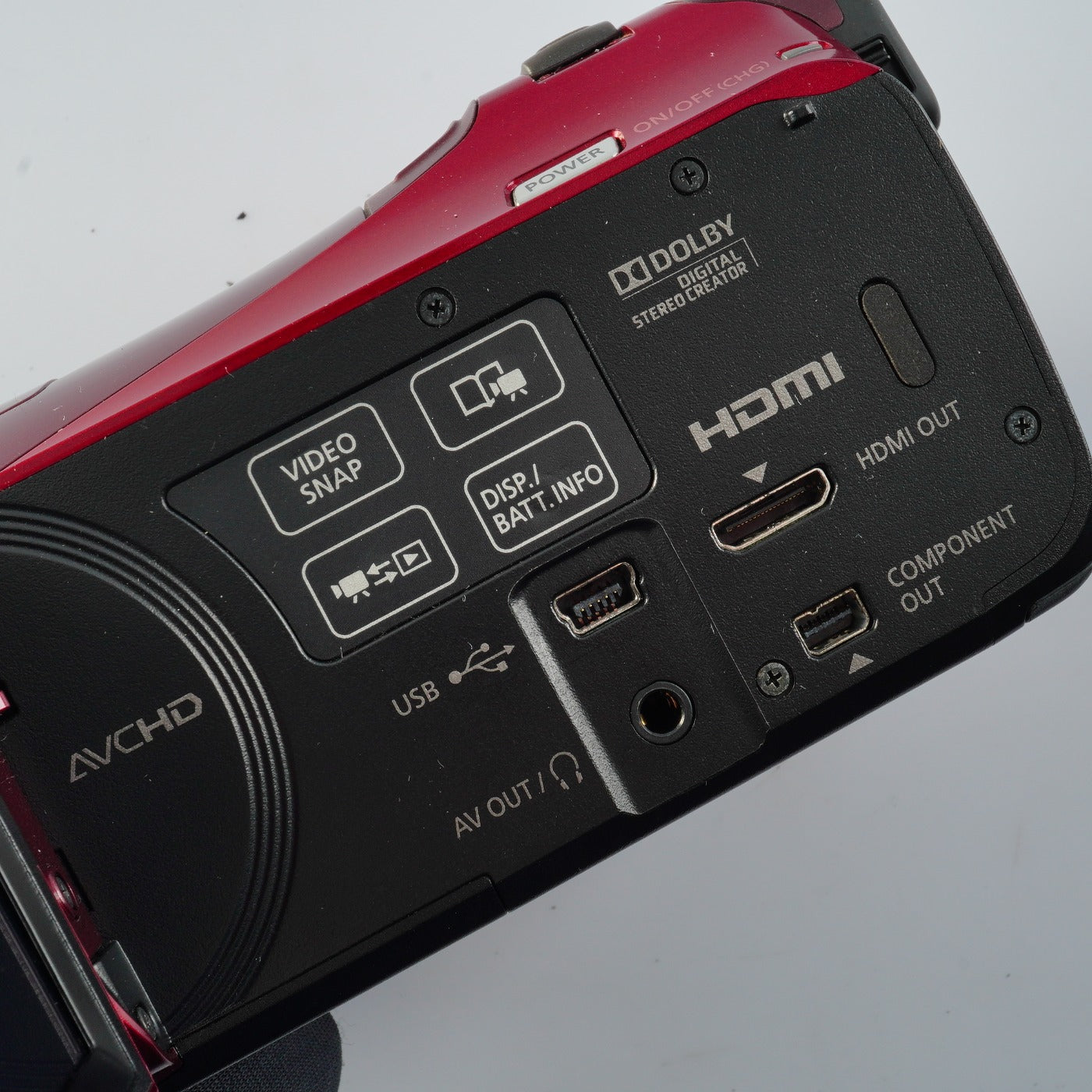 Canon iVIS HF M41 Red + SD 2GB ビデオカメラ