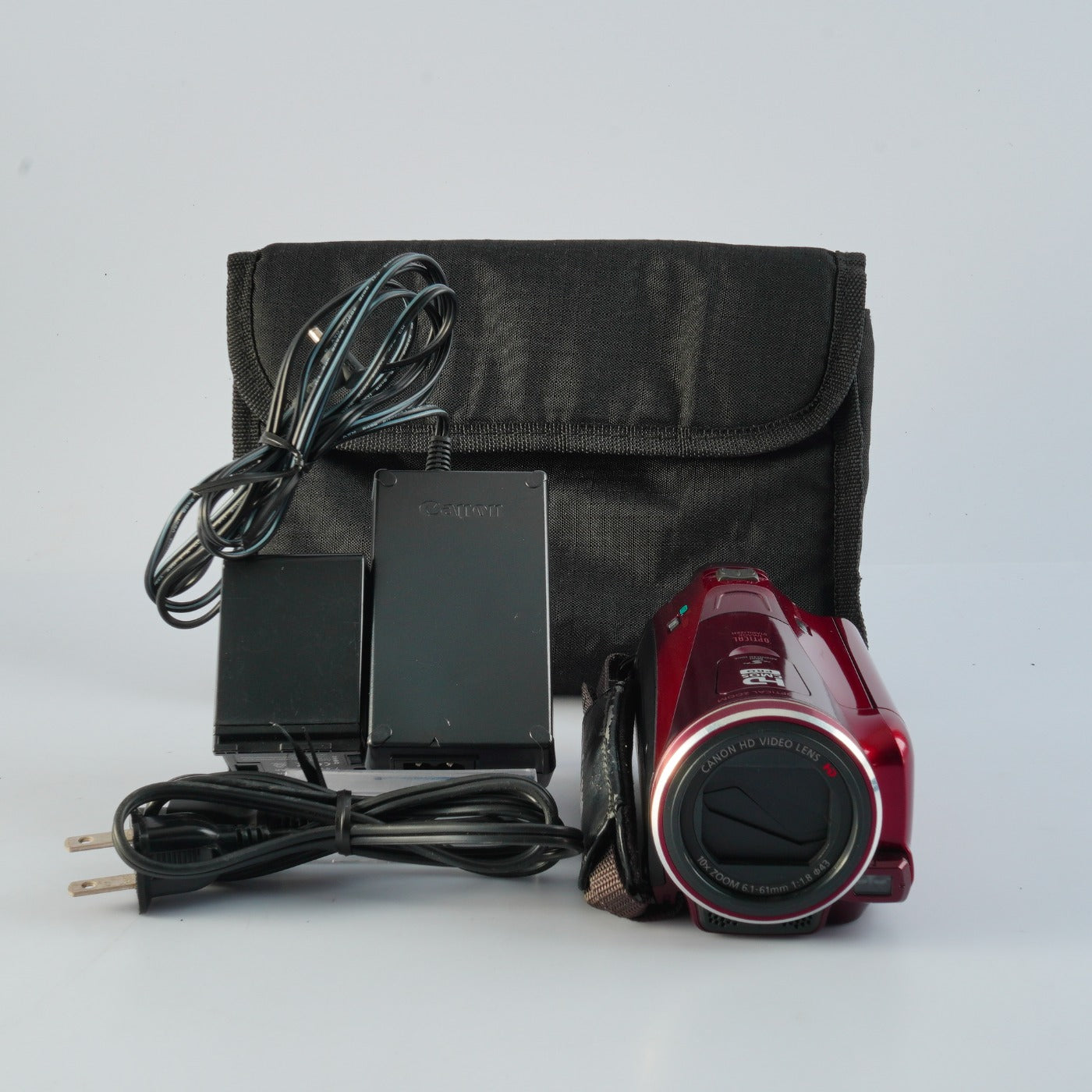 Canon iVIS HF M41 Red + SD 2GB ビデオカメラ