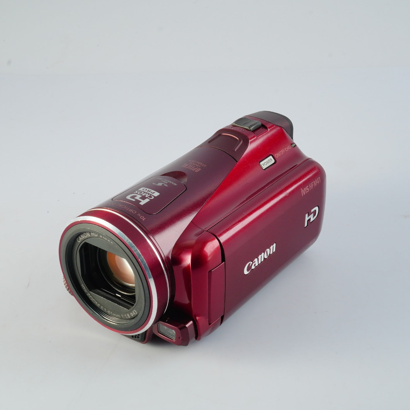 Canon iVIS HF M41 Red + SD 2GB ビデオカメラ