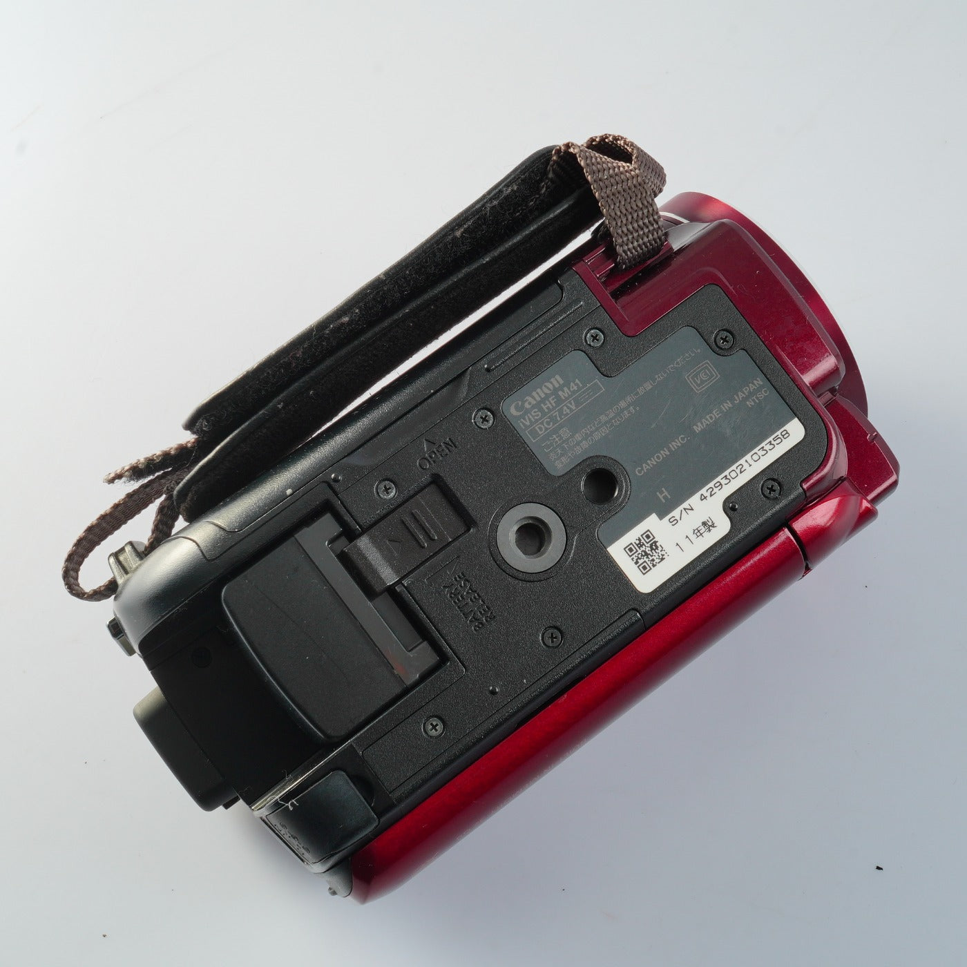 Canon iVIS HF M41 Red + SD 2GB ビデオカメラ