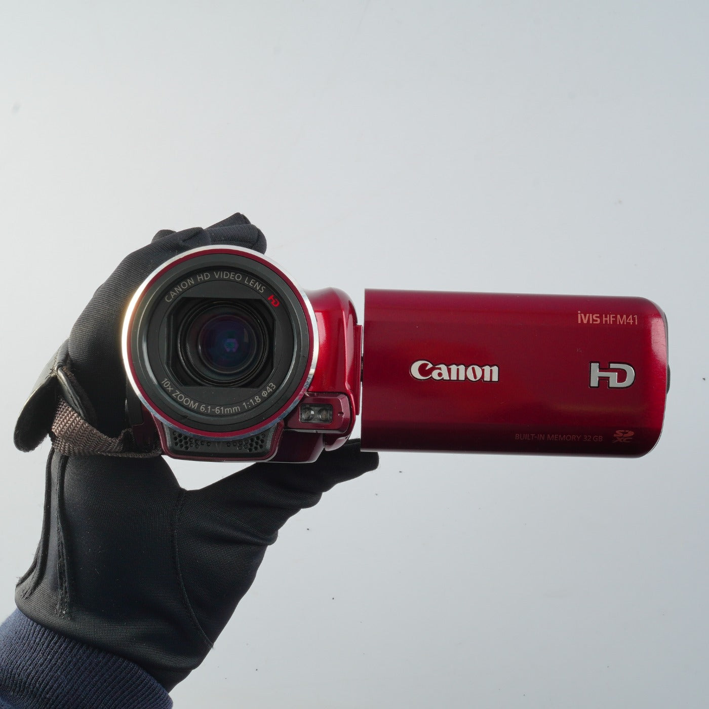 Canon iVIS HF M41 Red + SD 2GB ビデオカメラ
