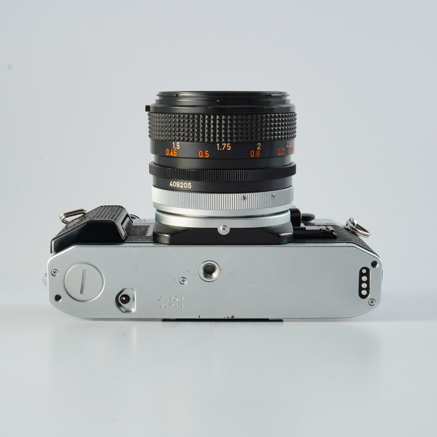 【CLA’d】 Canon AE-1 Program Silver + FD 50mm F/1.4 S.S.C. "O" MF フィルム一眼レフカメラ