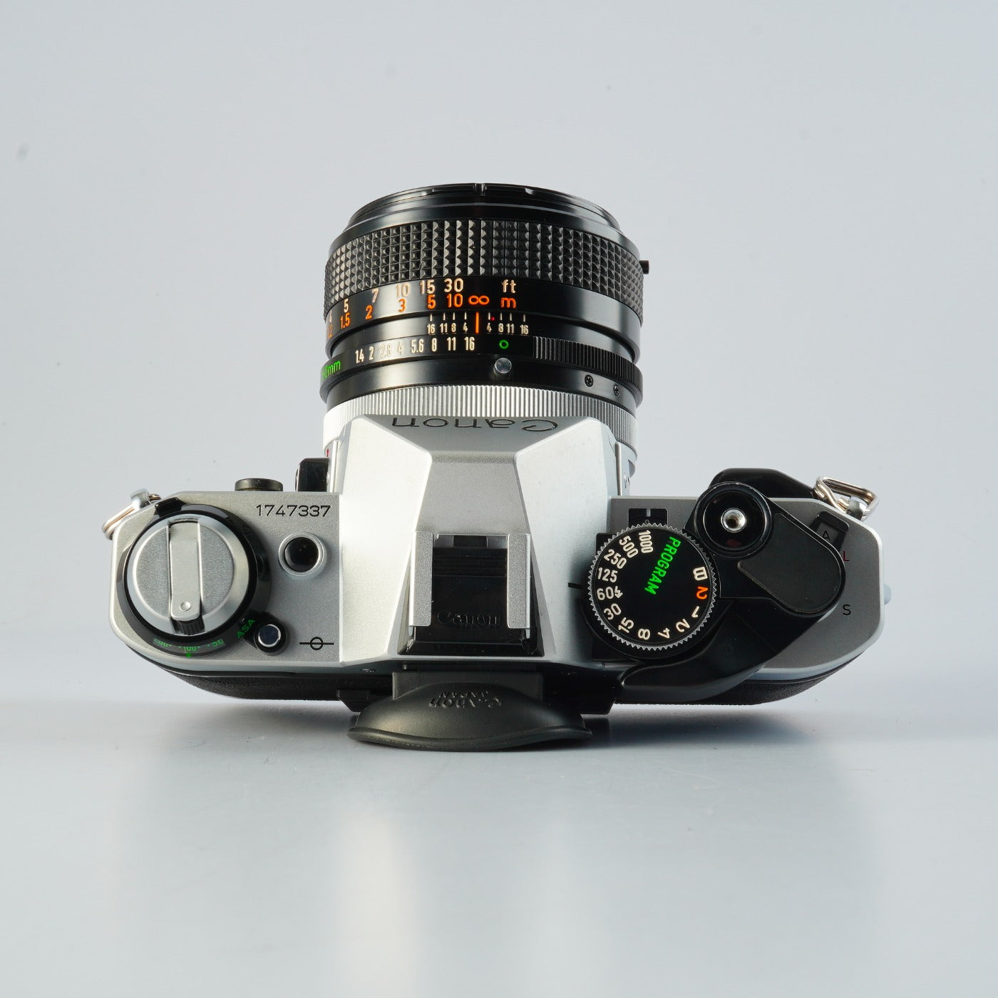 【CLA’d】 Canon AE-1 Program Silver + FD 50mm F/1.4 S.S.C. "O" MF フィルム一眼レフカメラ