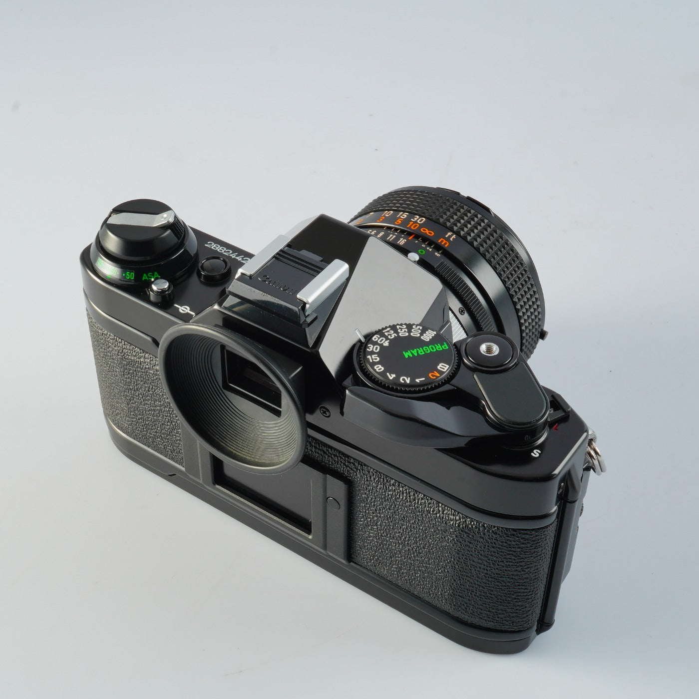 【CLA’d】 Canon AE-1 Program Black + FD 50mm F/1.4 S.S.C. "O" MF フィルム一眼レフカメラ